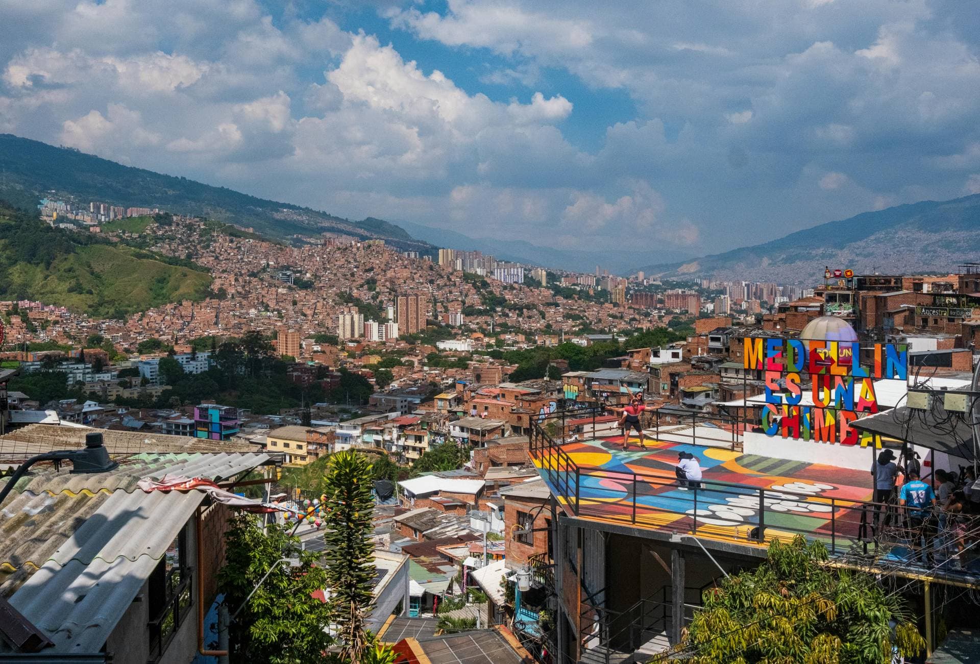 Panoramic view of Medellín Colombia — day tours and cultural experiences
